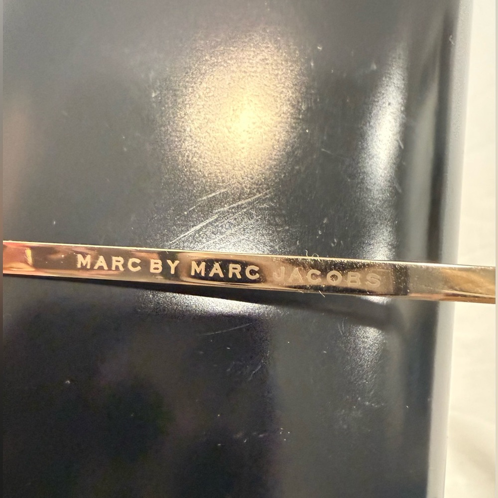 Marc by Marc Jacobs Women’s Rimless Aviators MMJ 119/S - Gold /White - Picture 6 of 15